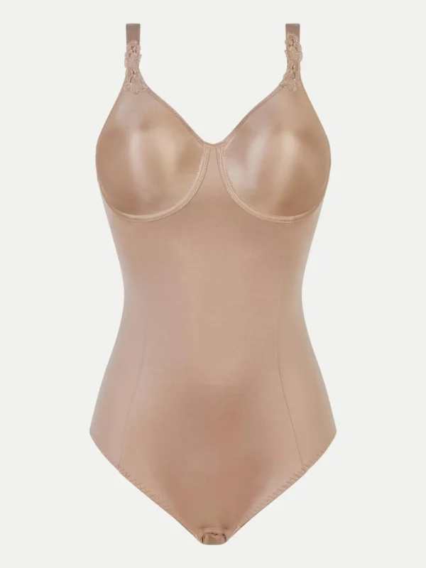 Hedona bodysuit in beige