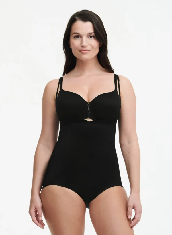 Chantelle Open Bust Body in Black