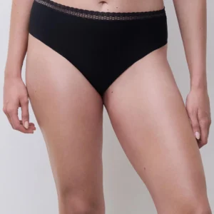 Chantelle Cozy Chick Brazilian Brief in black