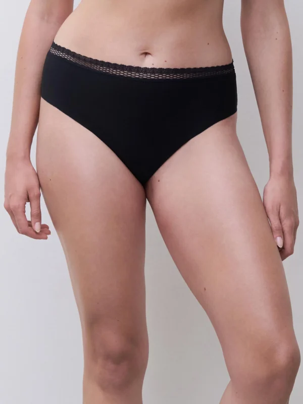Chantelle Cozy Chick Brazilian Brief in black