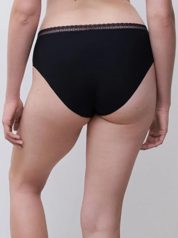 Chantelle Cozy Chick Brazilian Brief in black