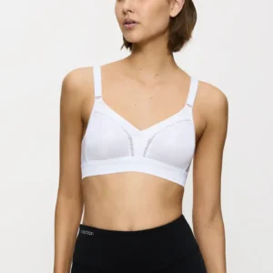 Triumph TRIACTION WORKOUT Sports Bra in White